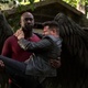 Image of D.B. Woodside and Kevin Alejandro in Netflix's Lucifer